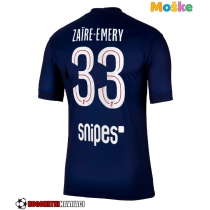 Moške Nogometnih dresov Paris Saint-Germain Warren Zaire-Emery #33 Domači 2025-26 Kratki rokavi